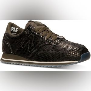New Balance x Heidi Klum Limited Edition Snake Skin Combat Green Shoes